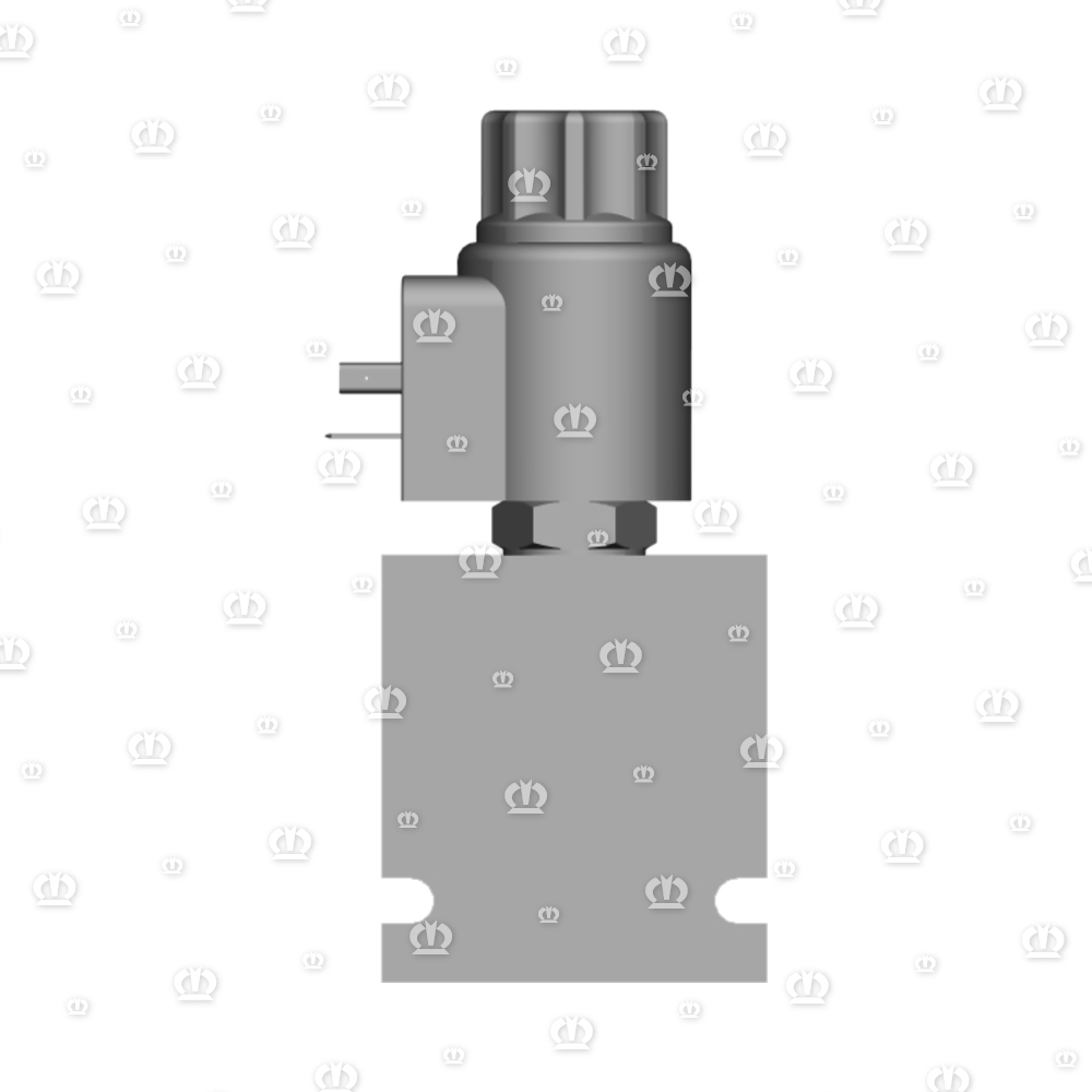 Wegeventil m.Geh. 3/2-Schieber, 12V S/W