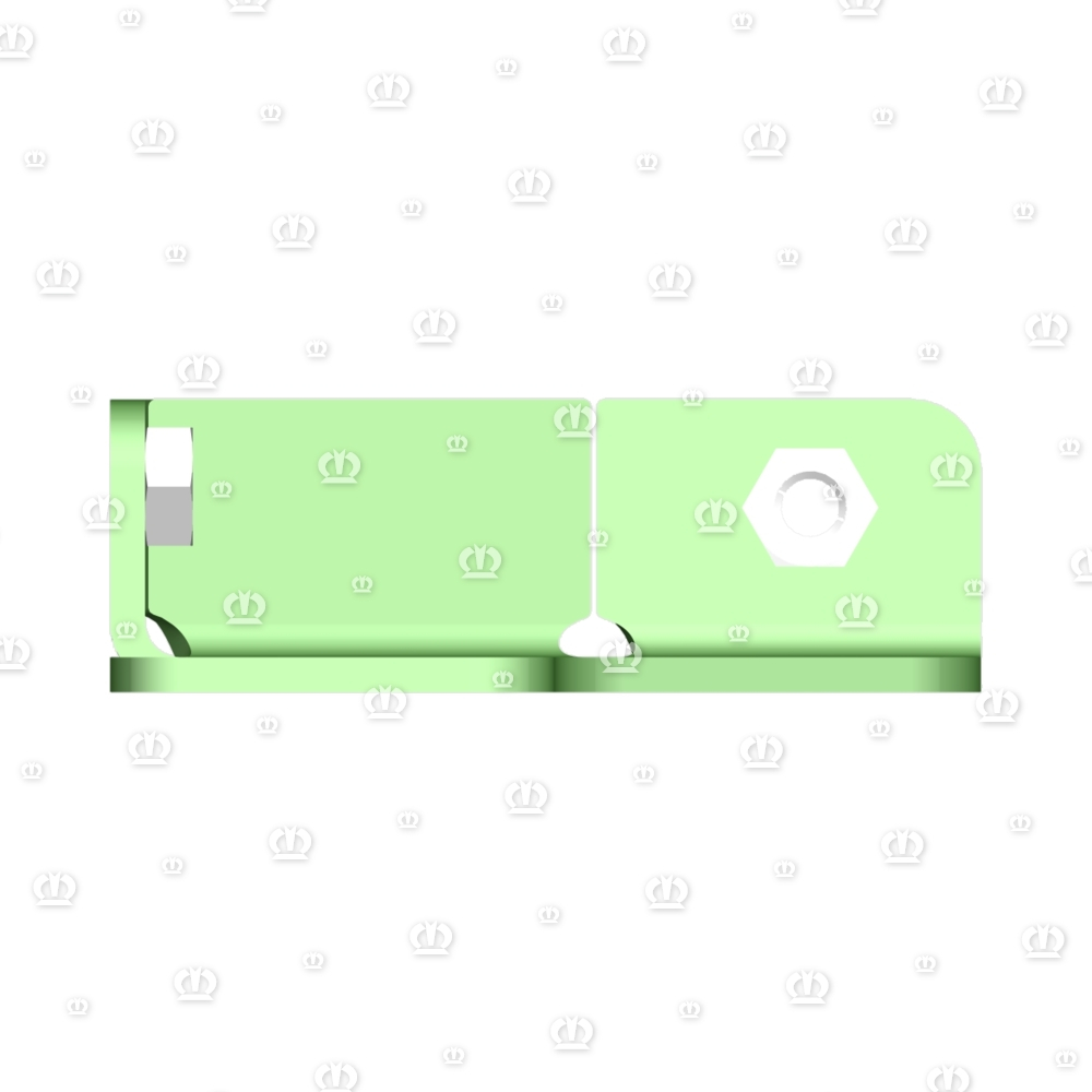 Getriebeschutzhalter links