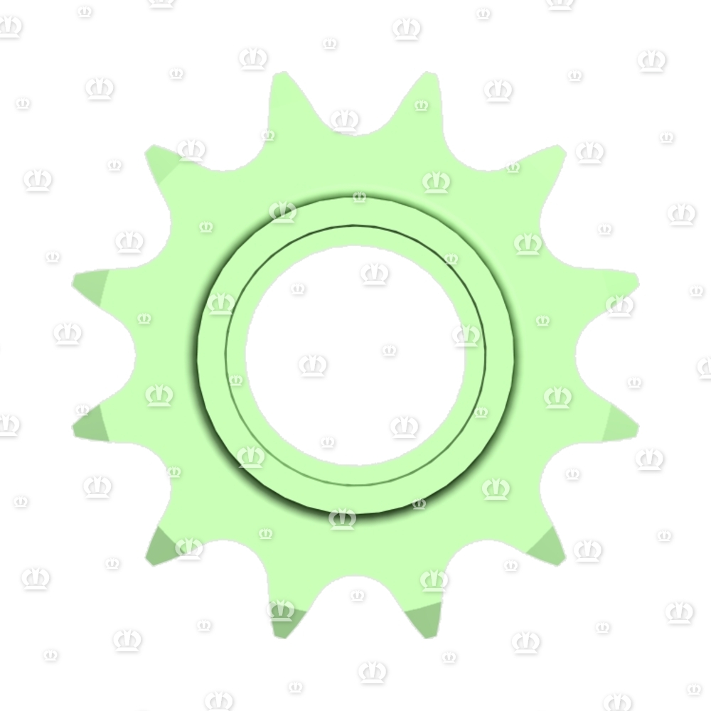 Kettenrad 1 1/2" Z=12 72mm