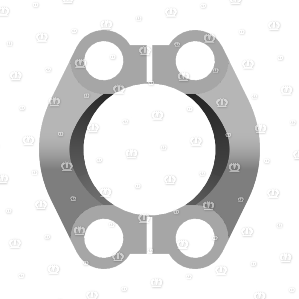 SAE-Flanschhälfte Paar 1 1/4" A3G