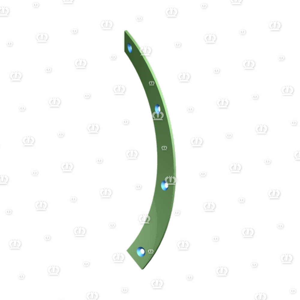 Verschleißblech Schnecke links D=410