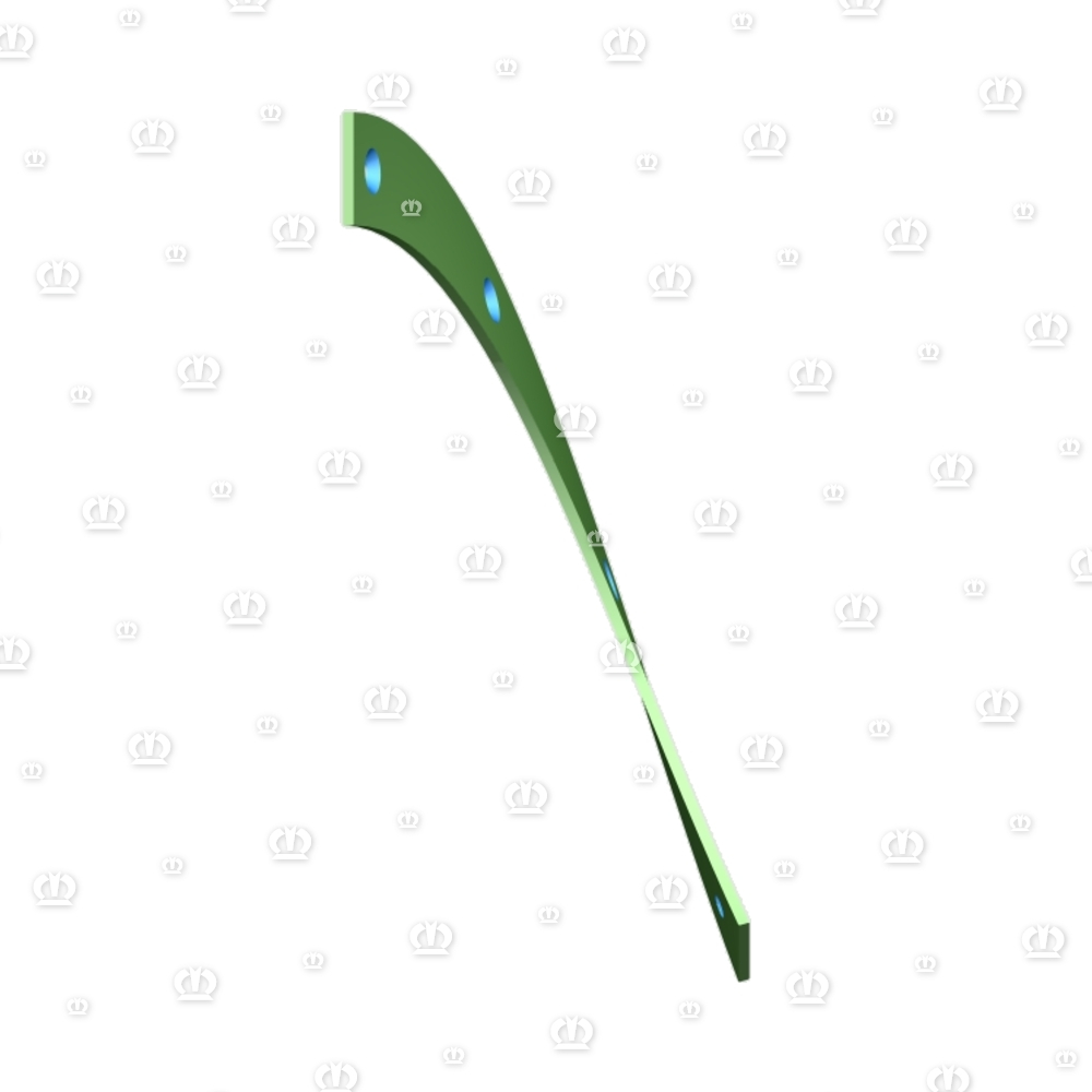 Verschleißblech Schnecke links D=410