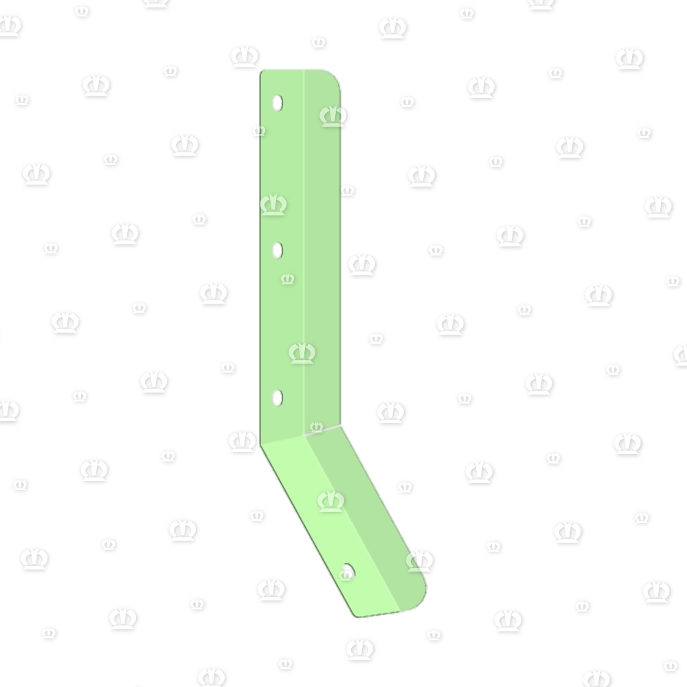 Verschleißblech links, aussen, Mittelt.