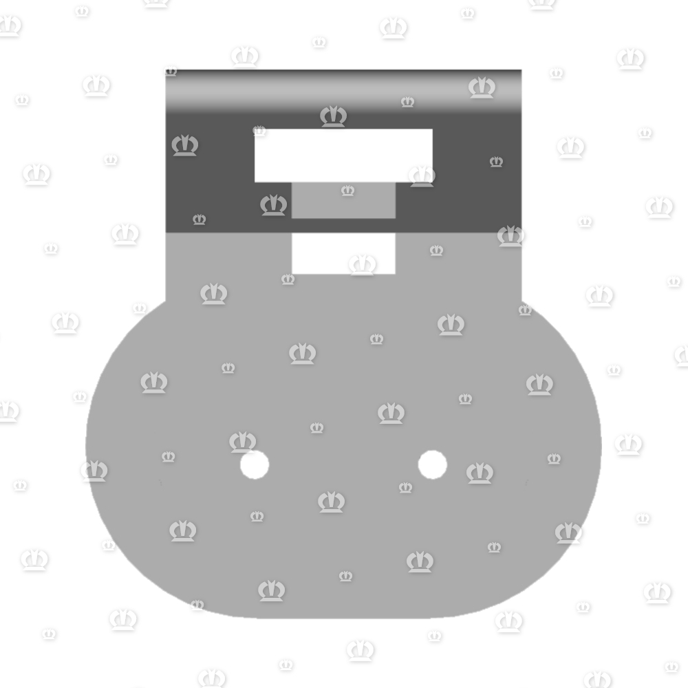 Stecker 2-p Bu schwarz
