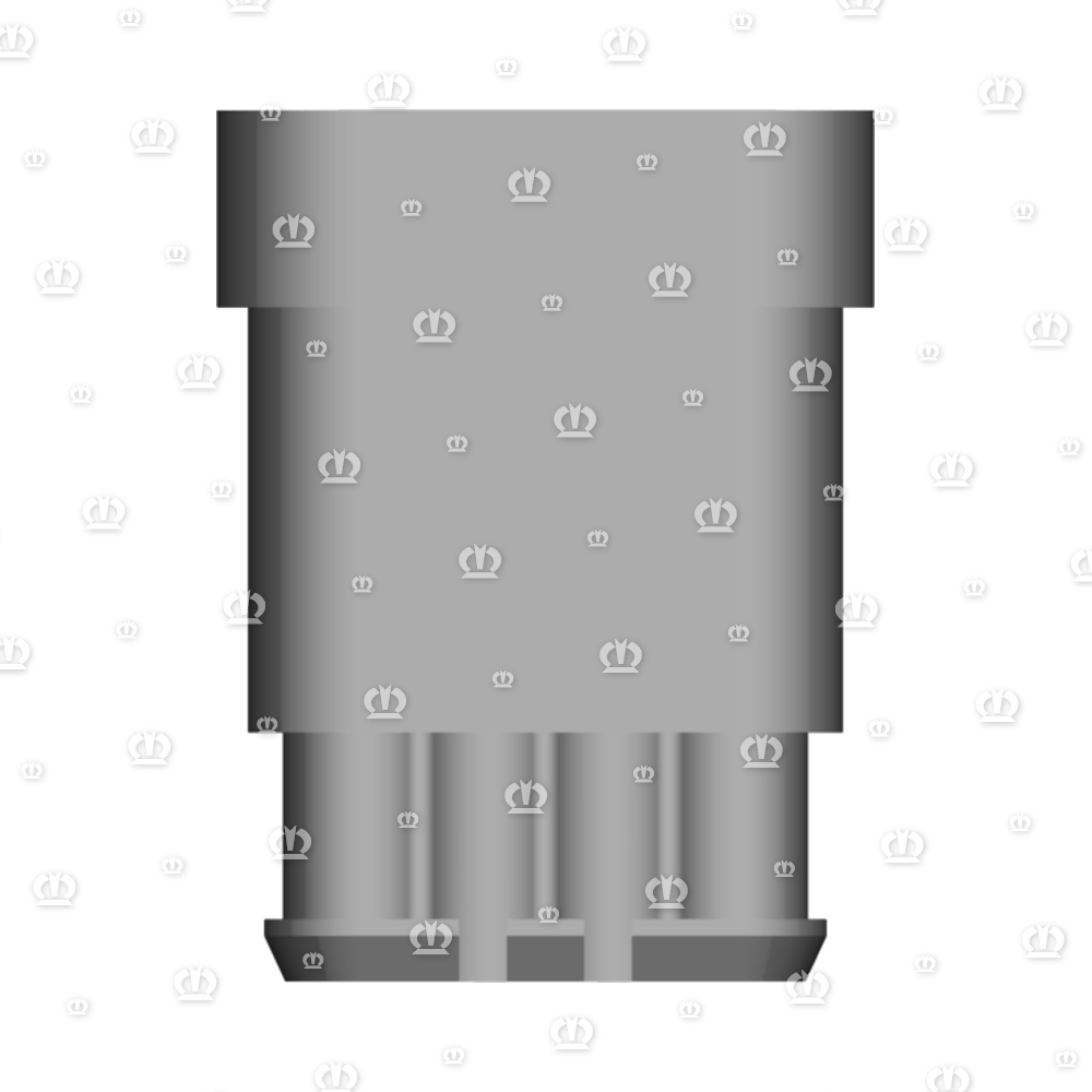 Stecker 4-p St schwarz