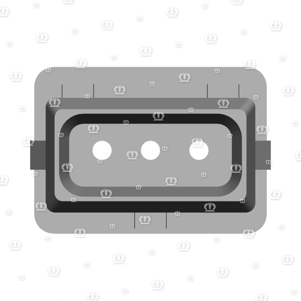 Stecker 3-p St schwarz
