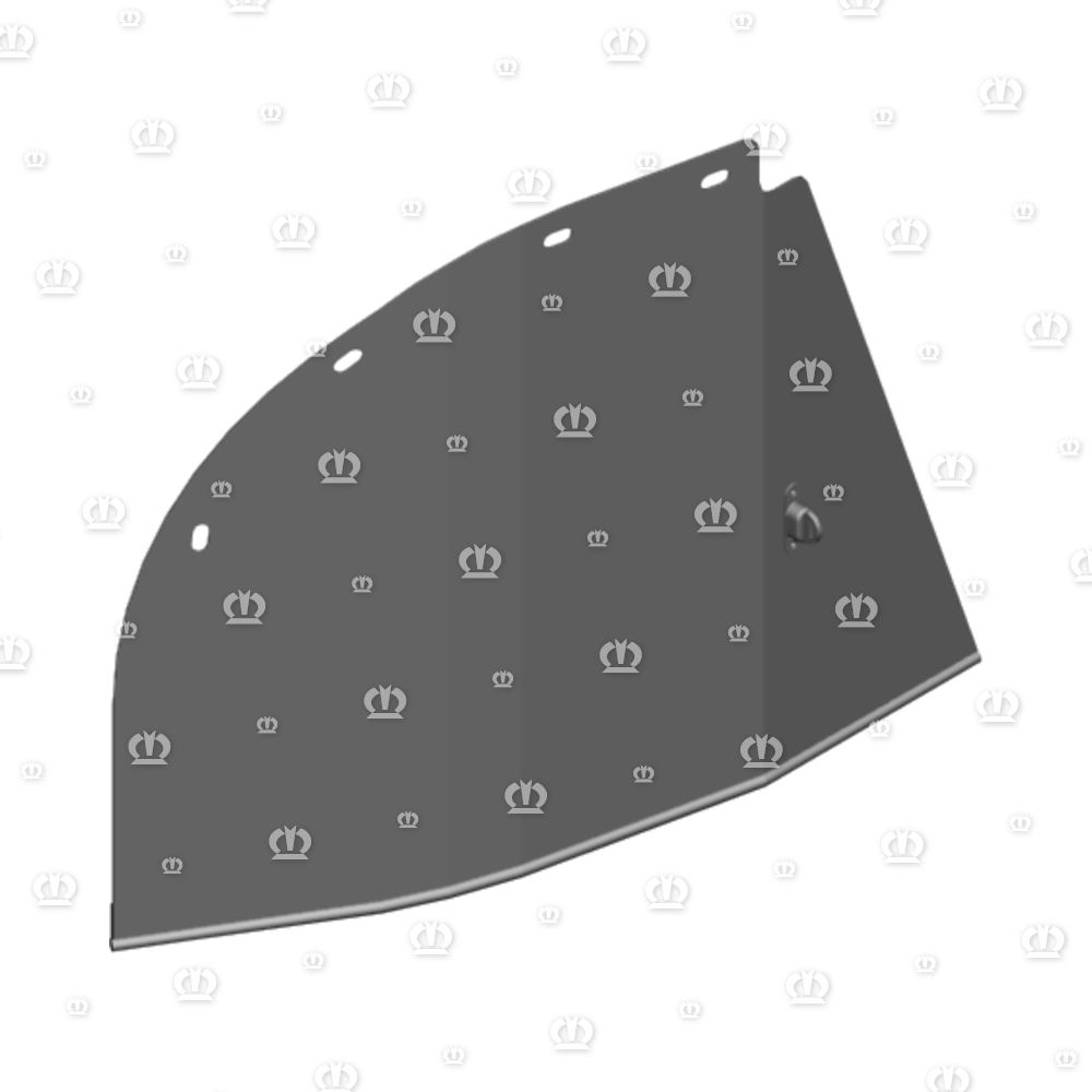 Kunststofftuch Schutzhaube links