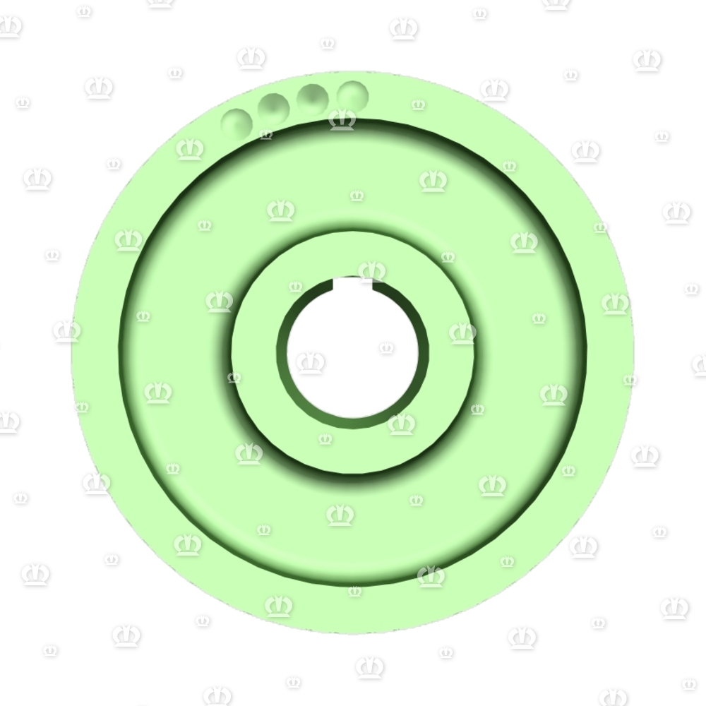 Riemenscheibe 256mm/60mm