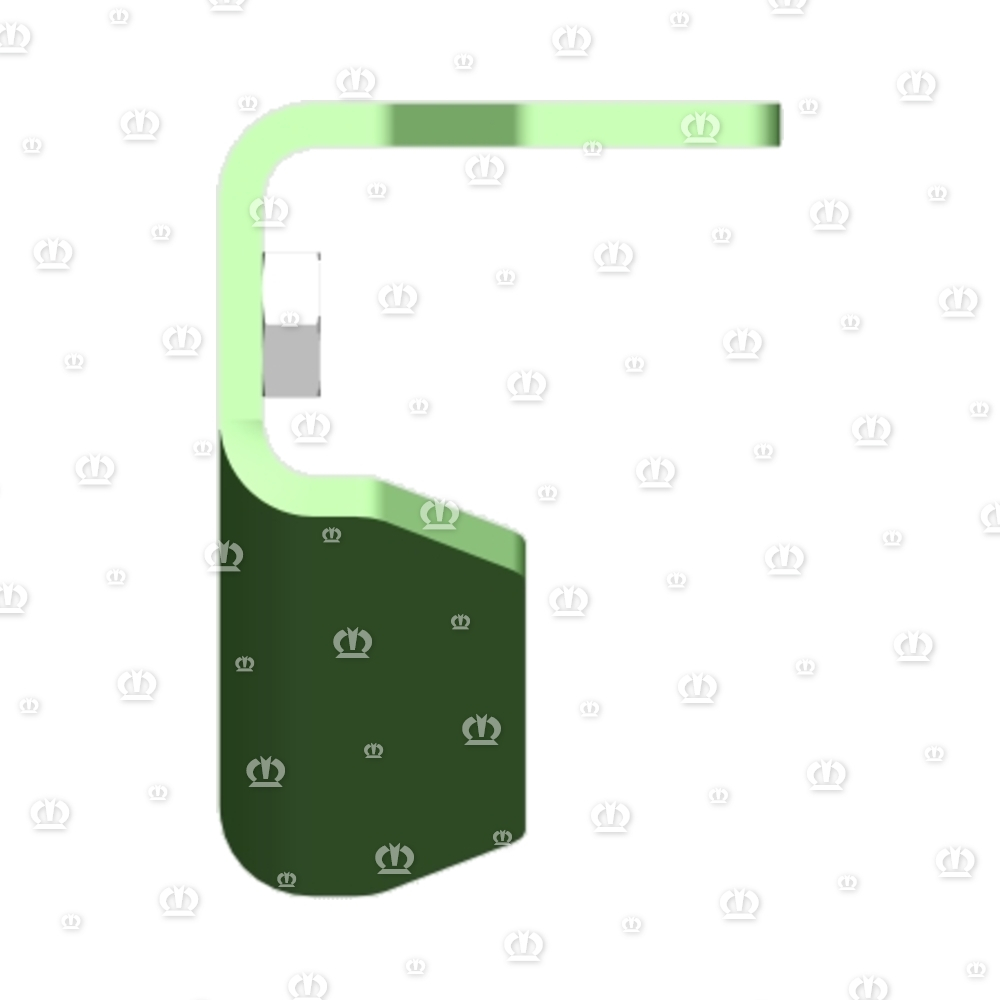 Aufnahme Gummipuffer links
