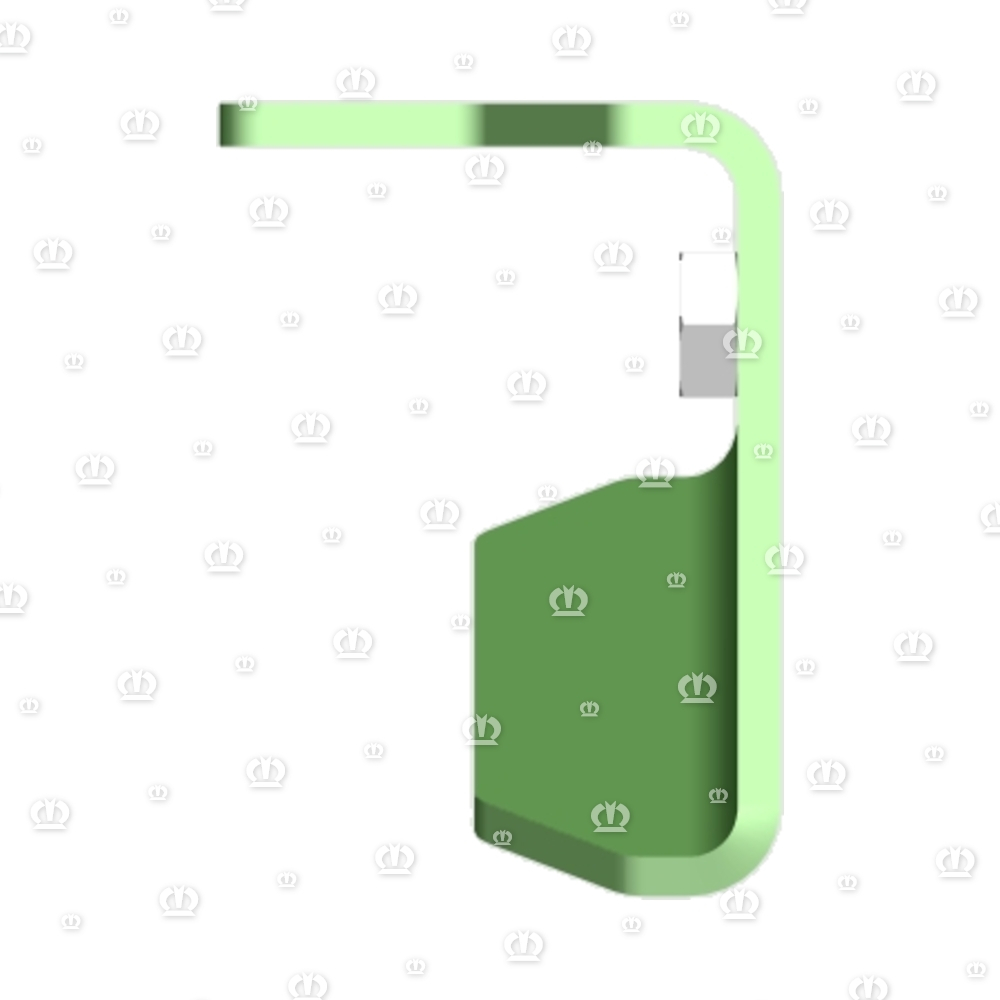 Aufnahme Gummipuffer links