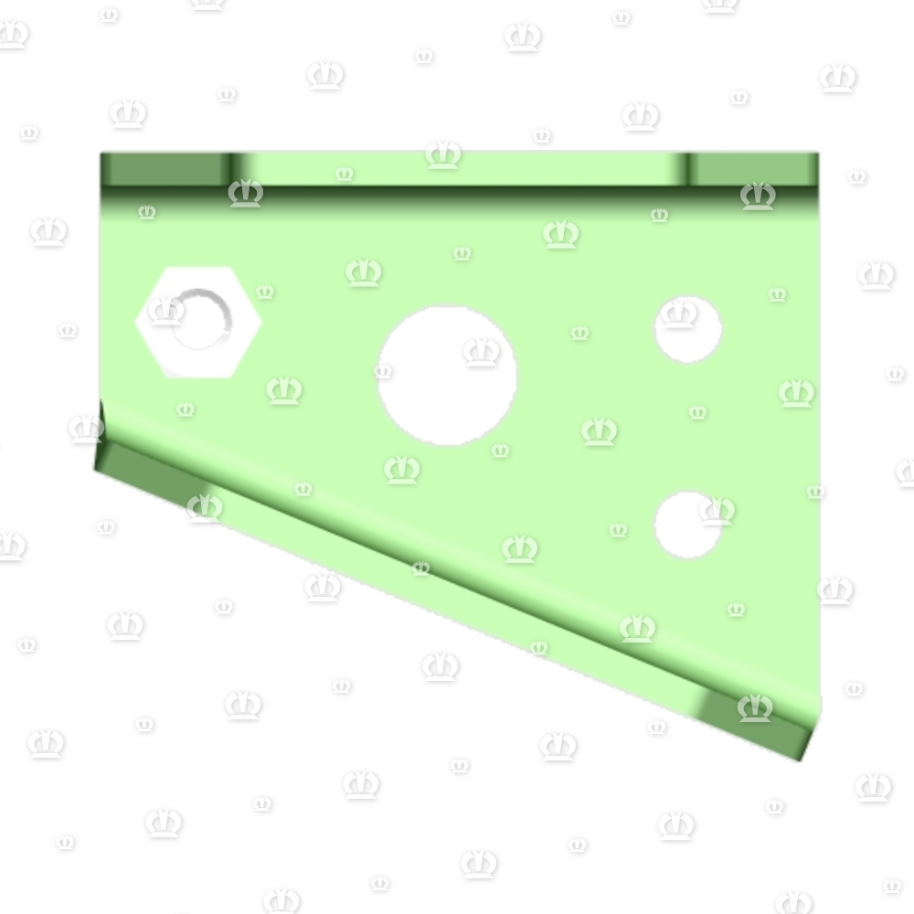 Aufnahme Gummipuffer links