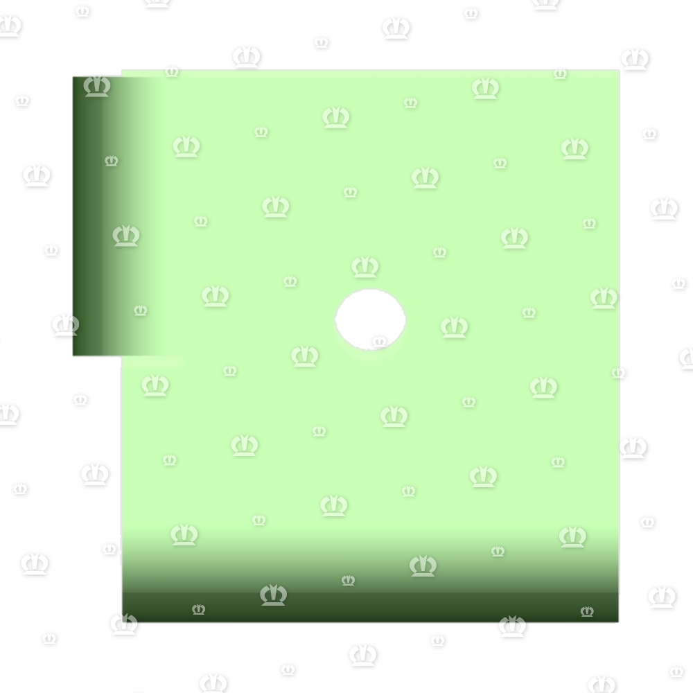 Distanzblech Gummipuffer