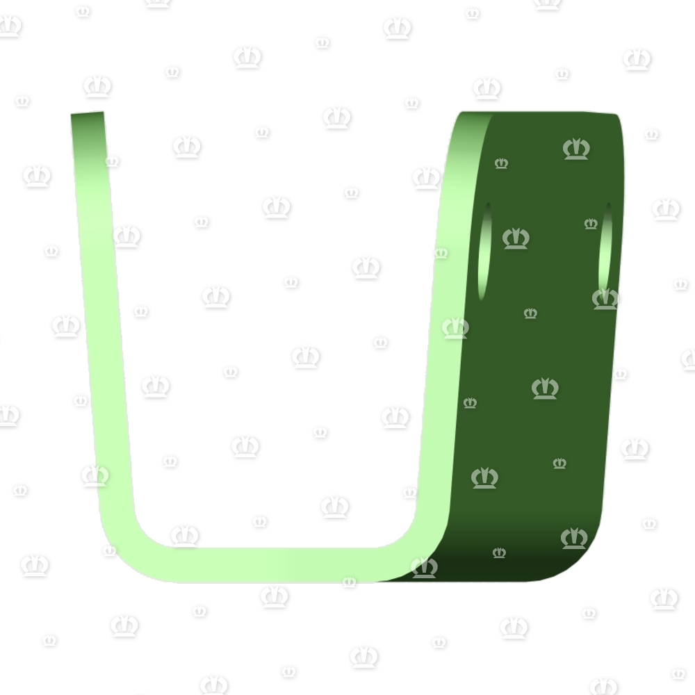 Halter hinten