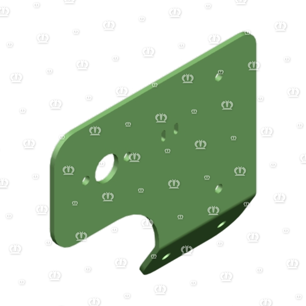 Leuchtenhalter hinten, links