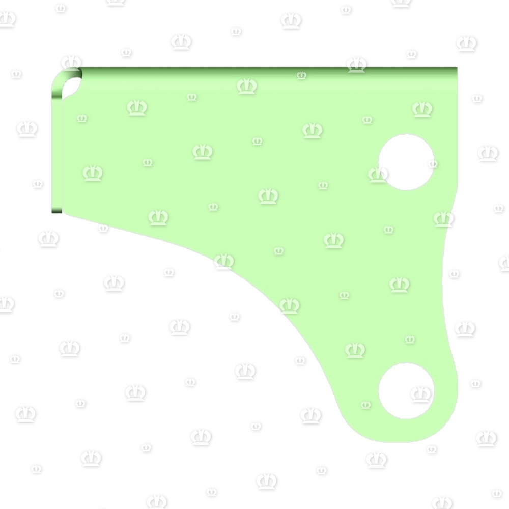 Warntafelhalter links