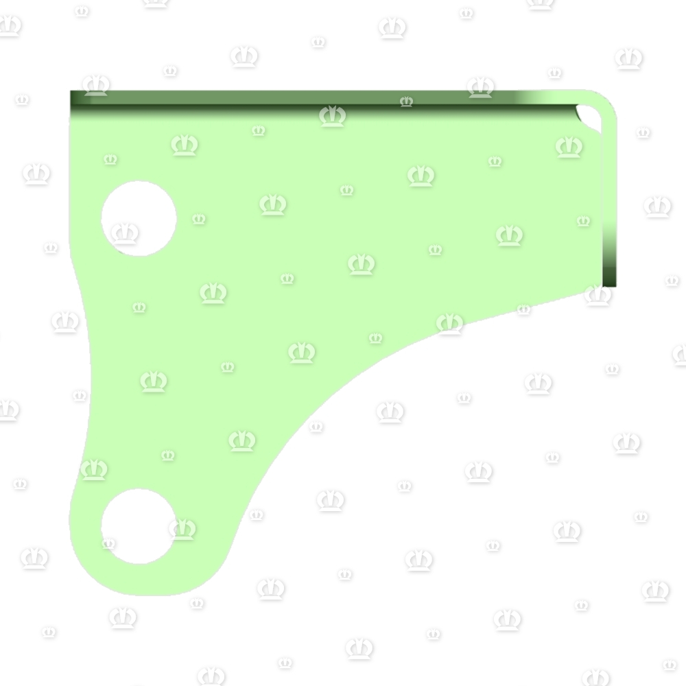 Warntafelhalter links