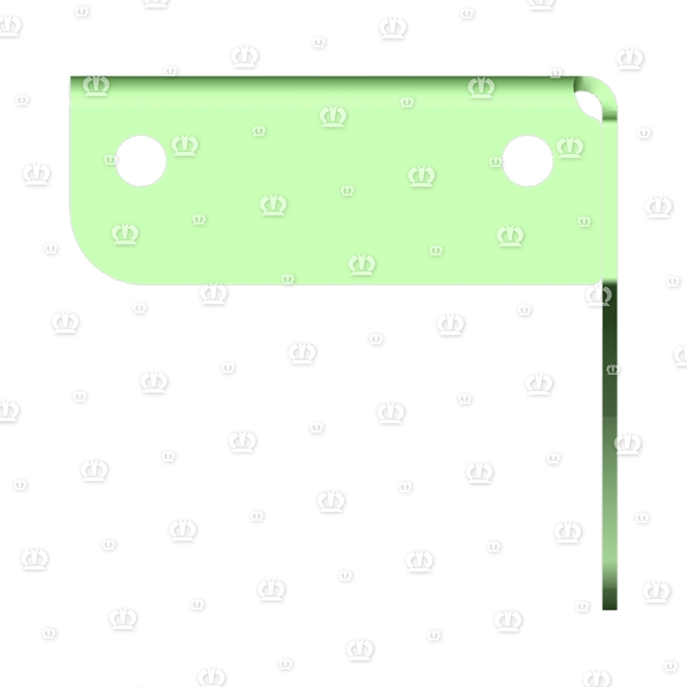 Warntafelhalter links