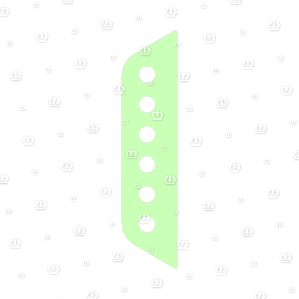 Einstellplatte links