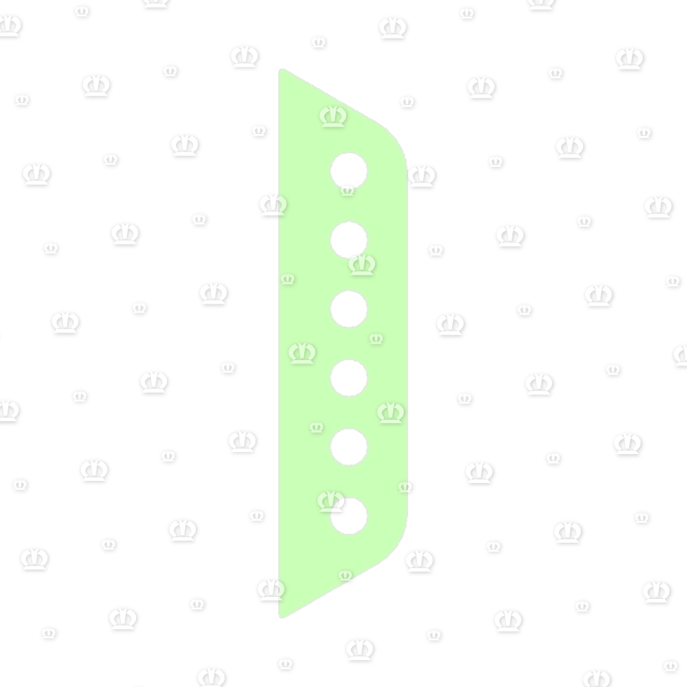 Einstellplatte links