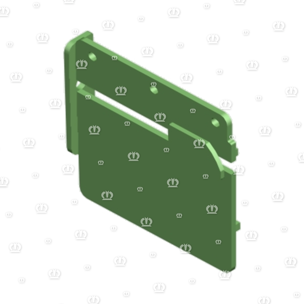Kratzbodenhalter links