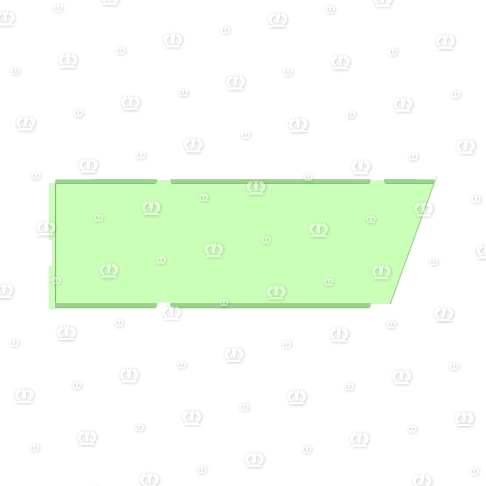 Blech Beschriftung Seitenwand, links