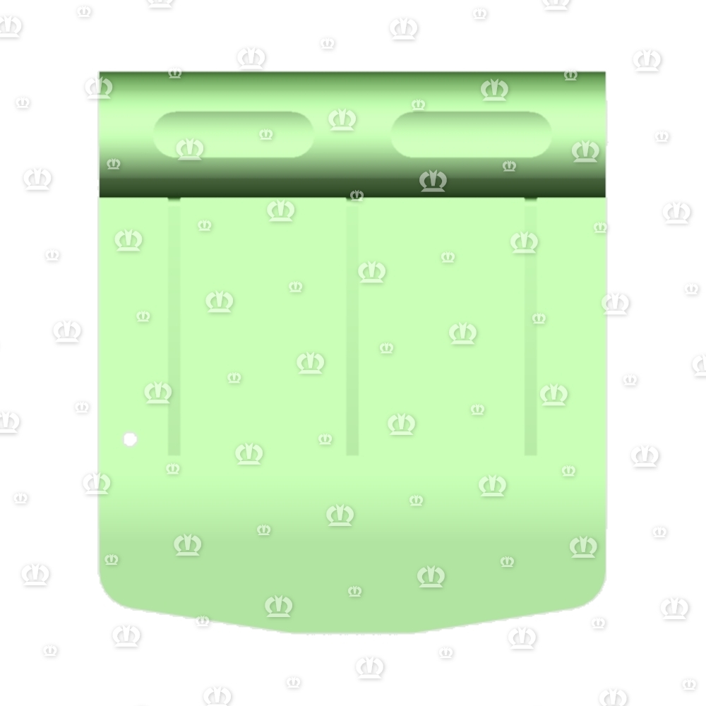 Rohr mit Übergangsblech
