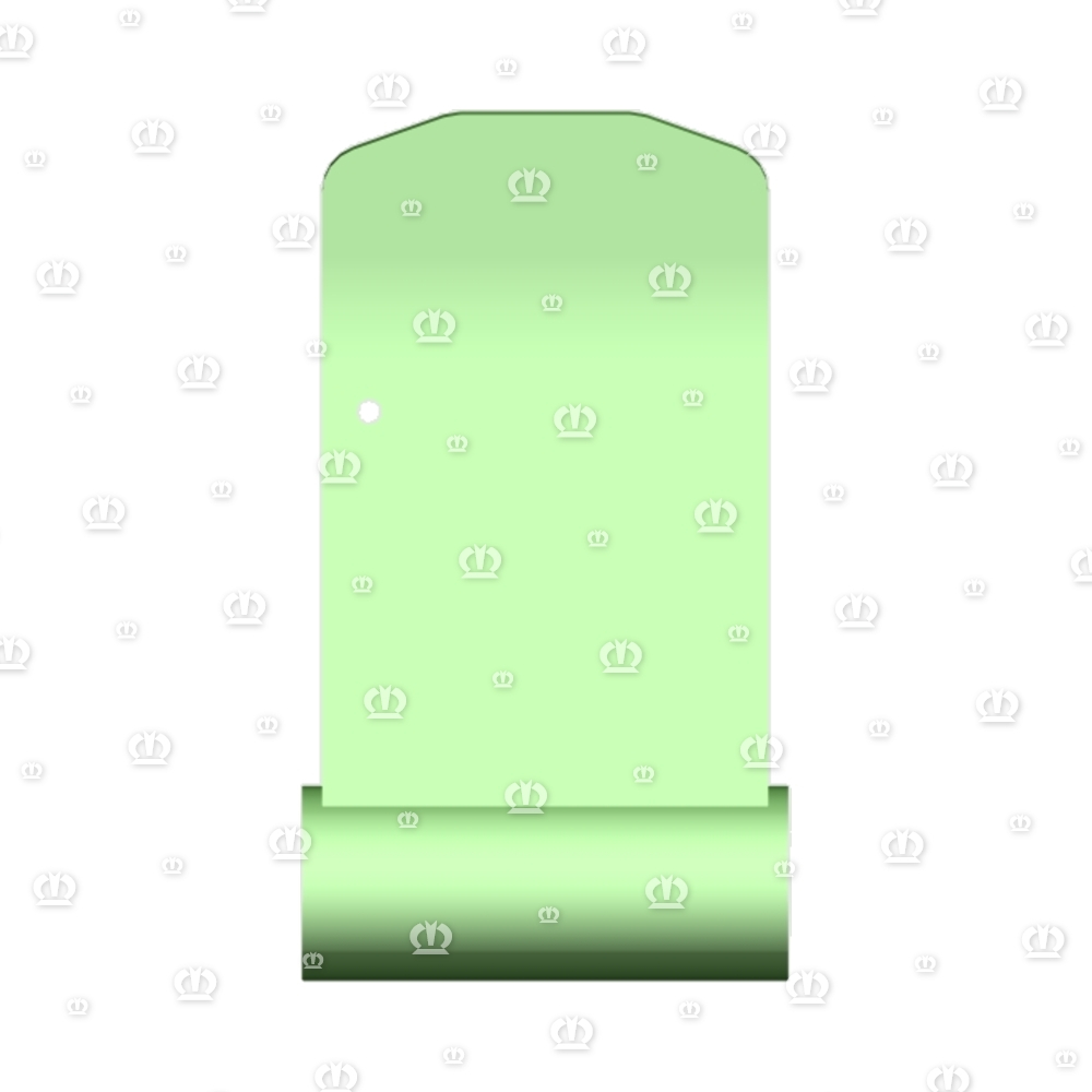 Rohr mit Übergangsblech