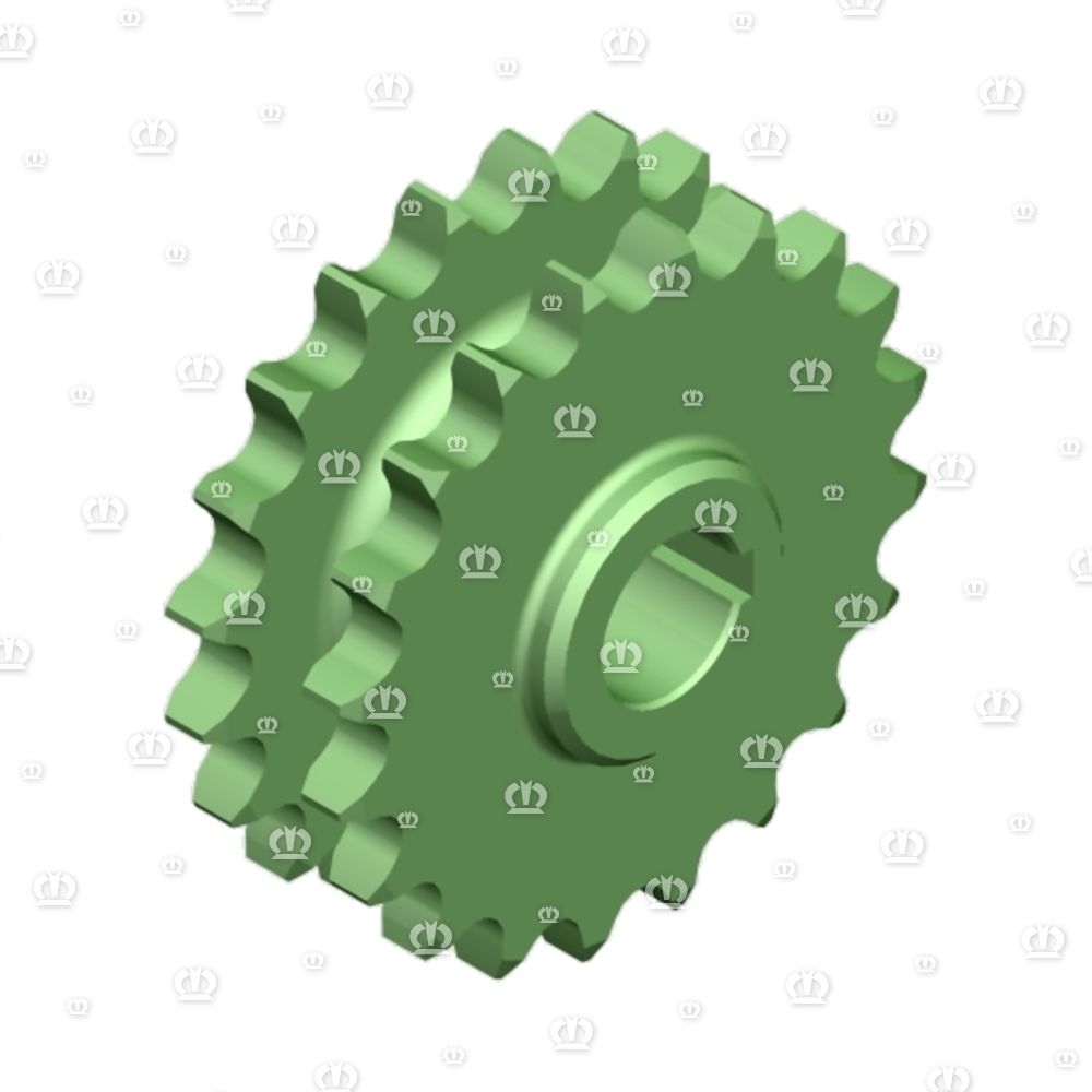 Doppelkettenrad 1" Z=20