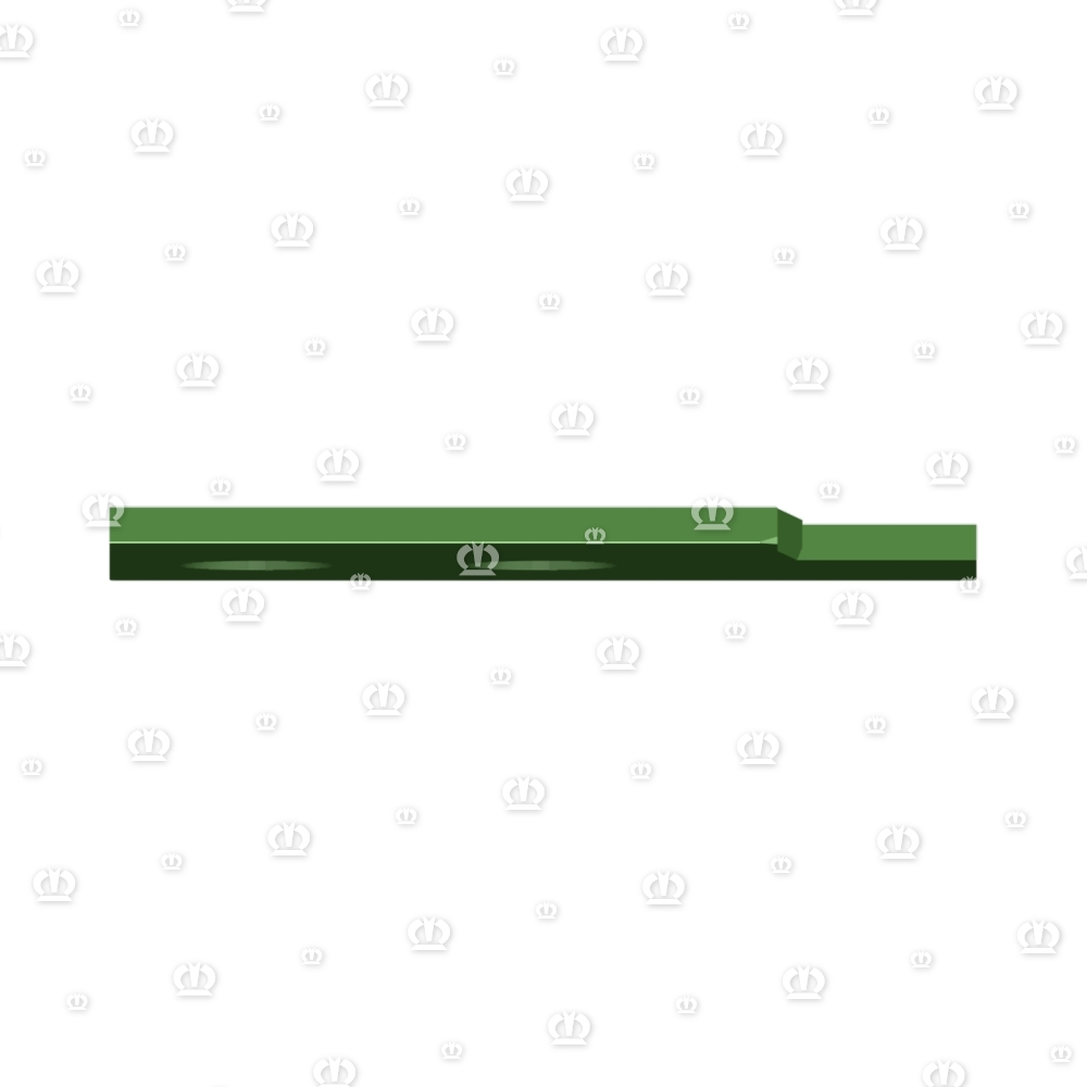 Abstreifer links