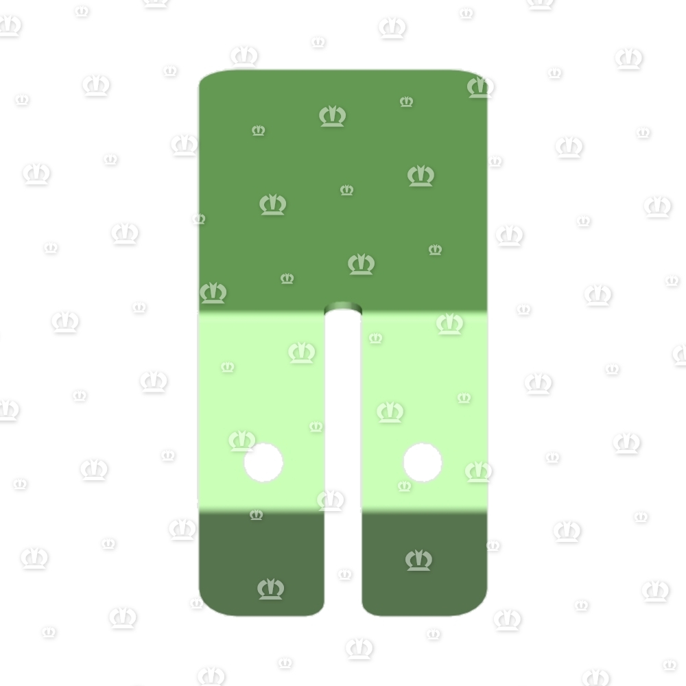 Blech eingeschraubt 26 Messer