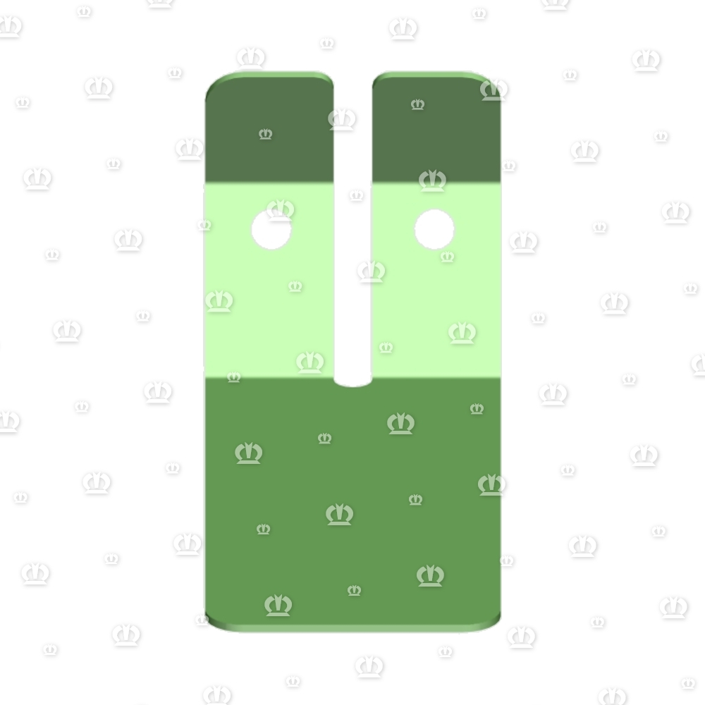 Blech eingeschraubt 26 Messer