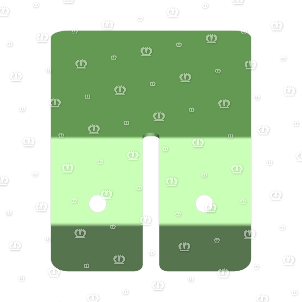 Blech eingeschraubt 17 Messer