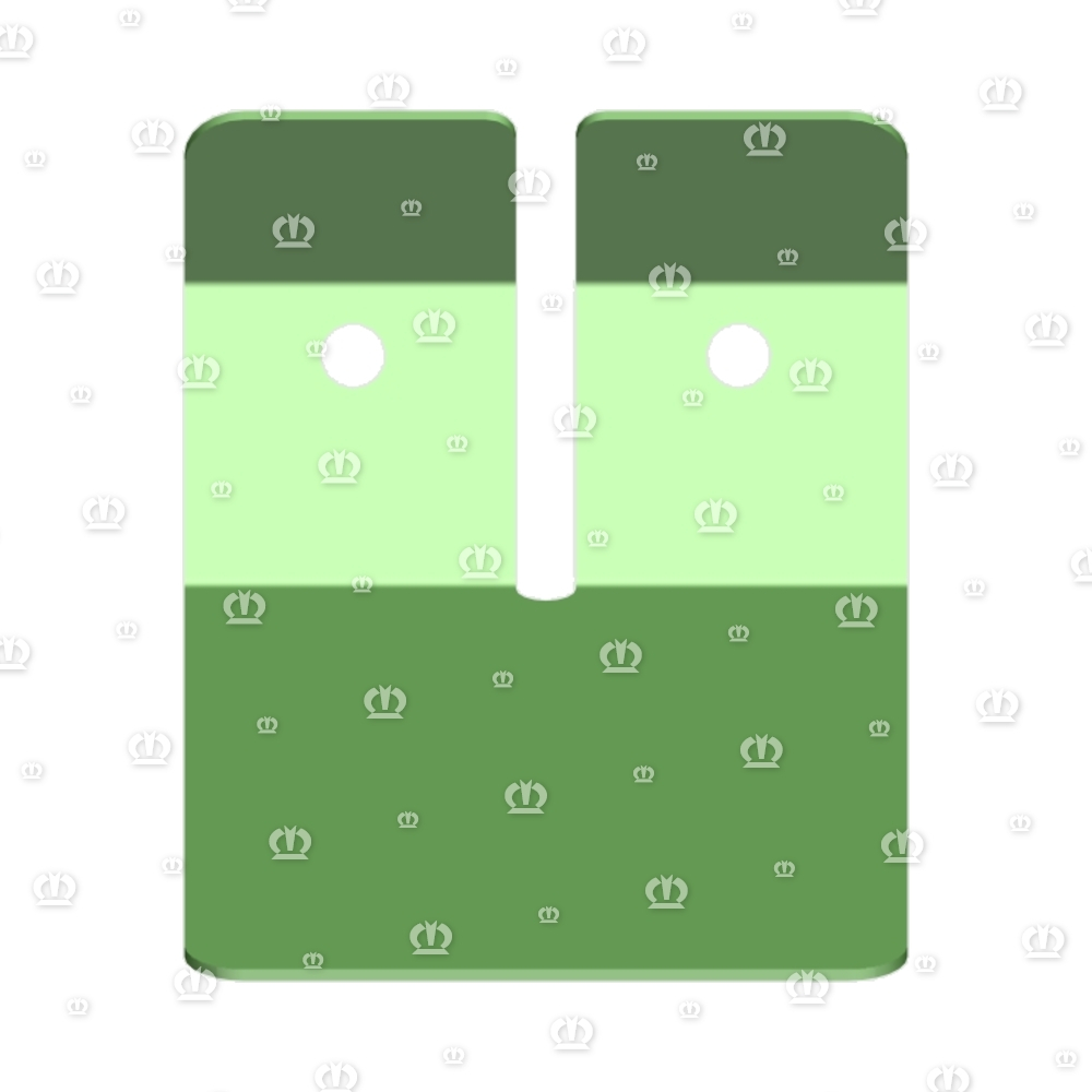 Blech eingeschraubt 17 Messer