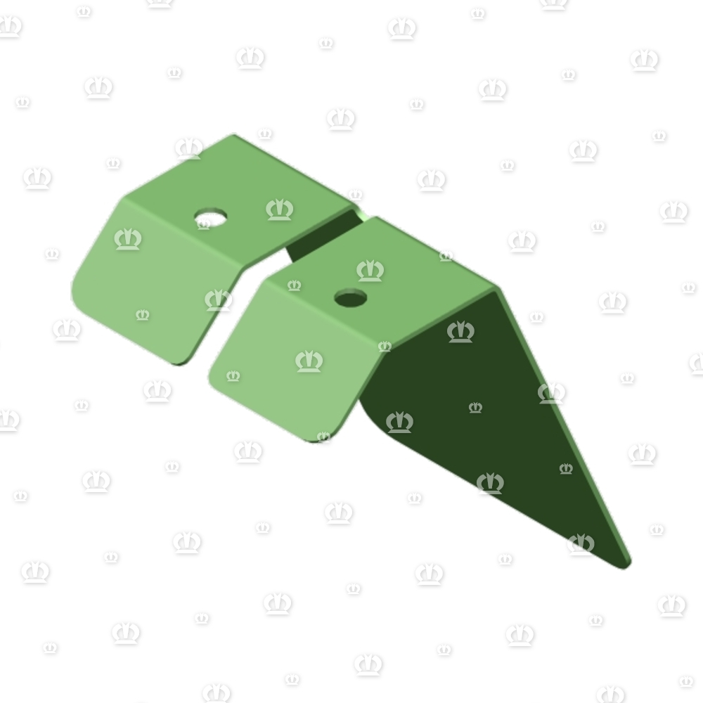 Blech eingeschraubt 17 Messer