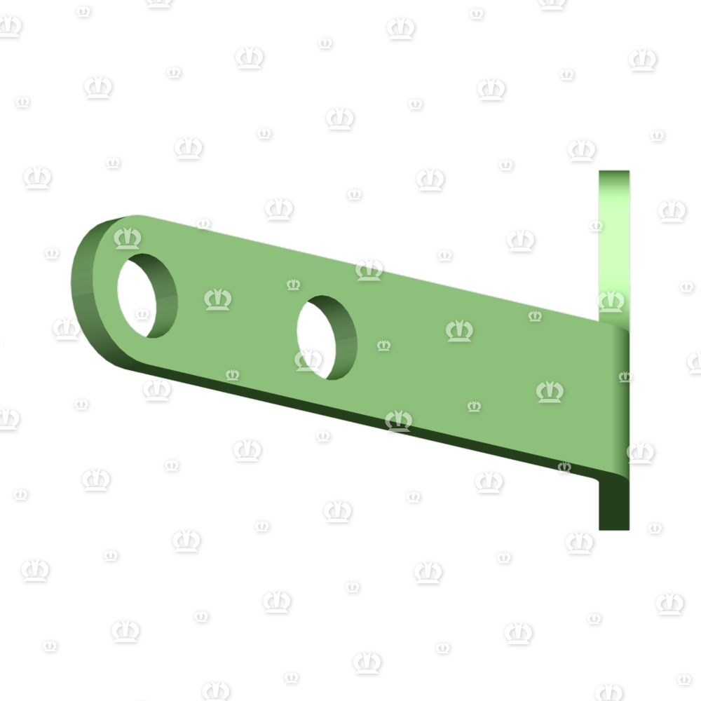 Abstreiferhalter links