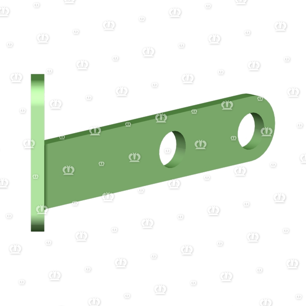 Abstreiferhalter links