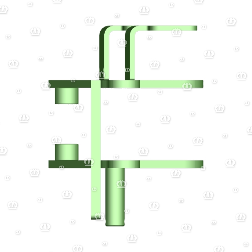 Konsole Folienhaltearme links