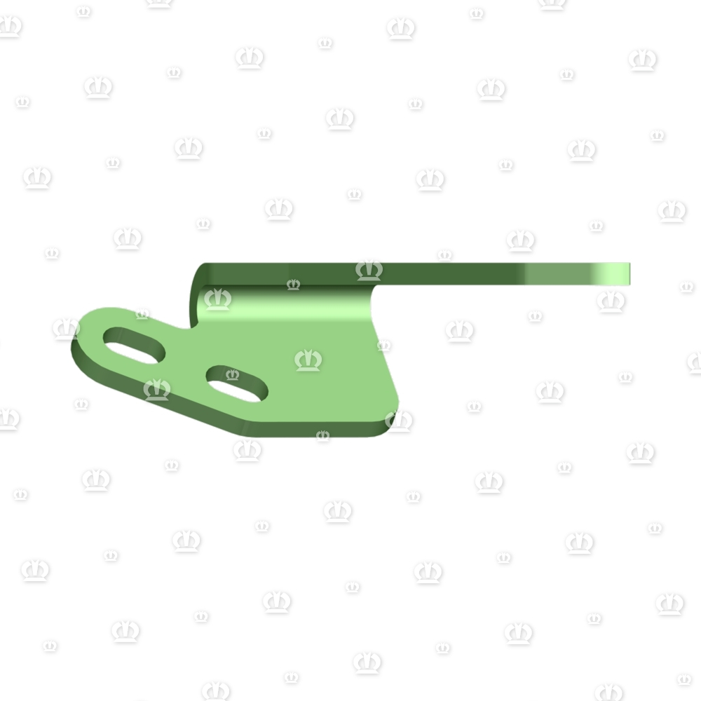 Abstreifer links