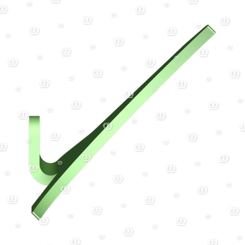 Abstreifer links