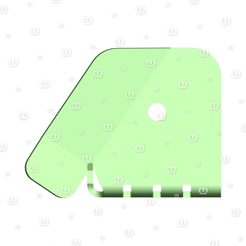 Halter Andruckrolle lang