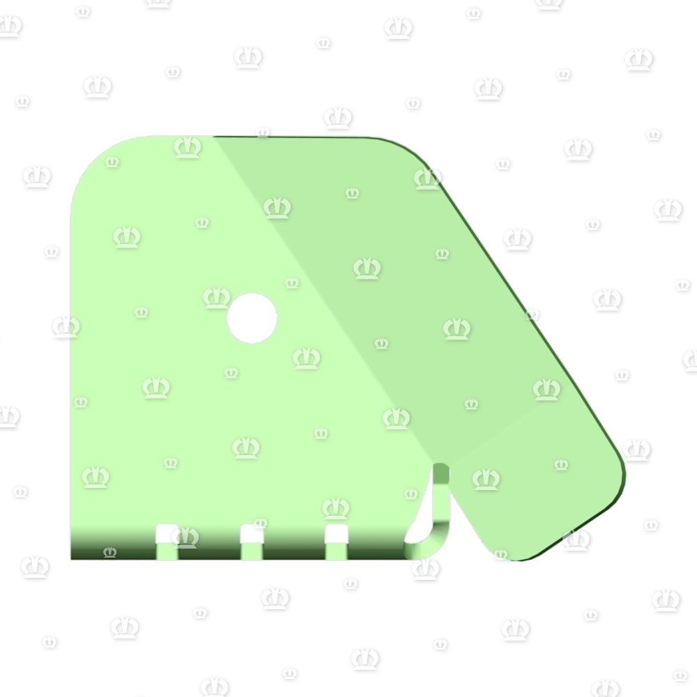 Halter Andruckrolle lang