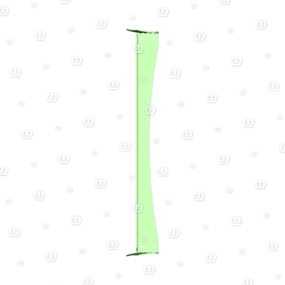 Halter Andruckrolle lang