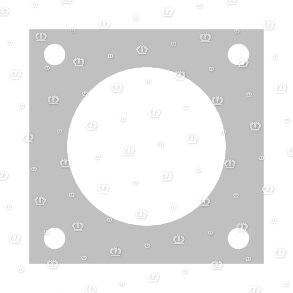 GUMMIPLATTE 140X140
