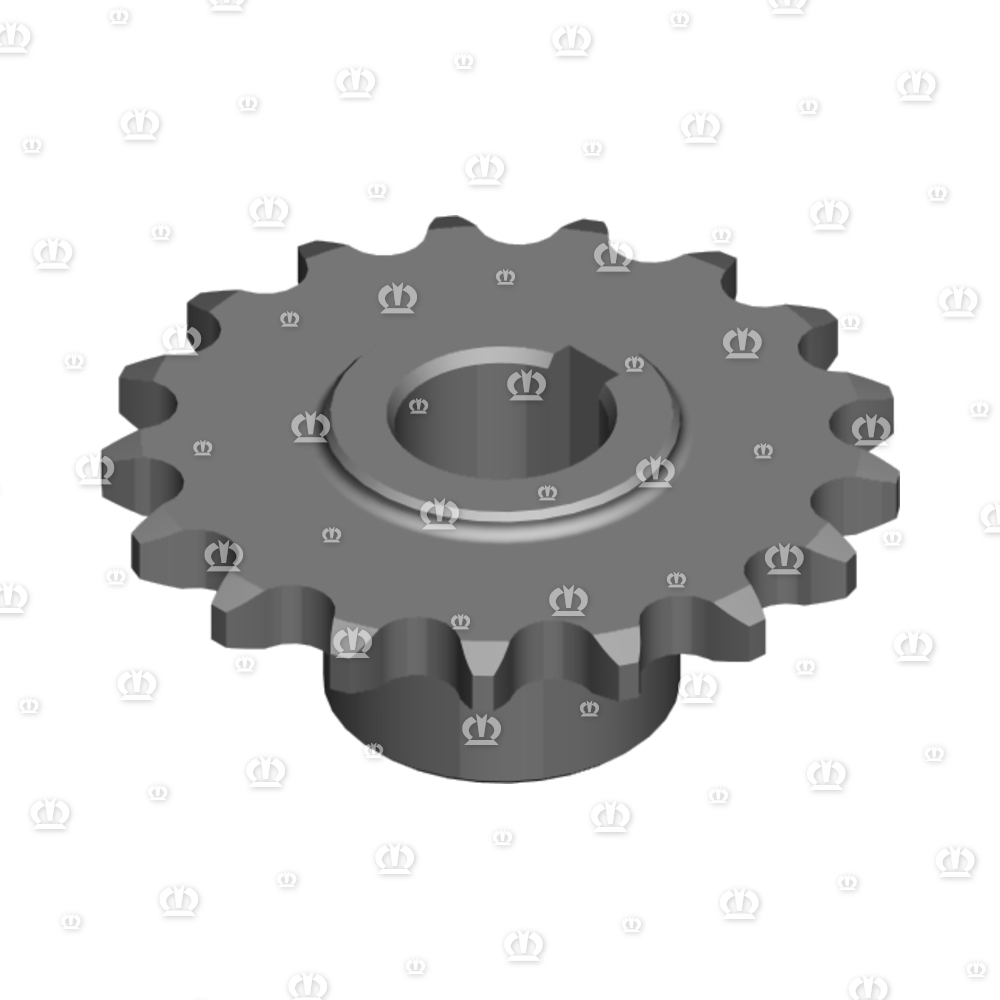 Kettenrad 3/4" z=17 30mm
