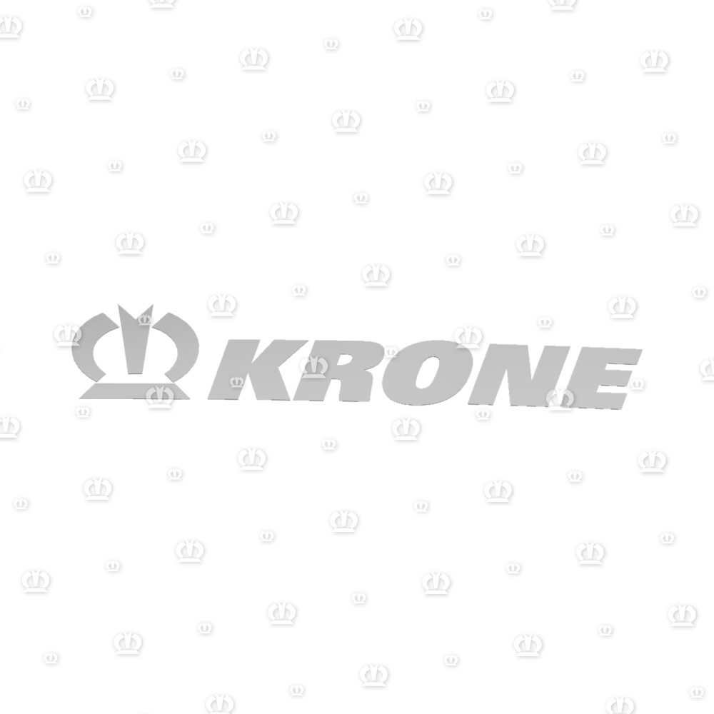 Aufkleber "KRONE" beige