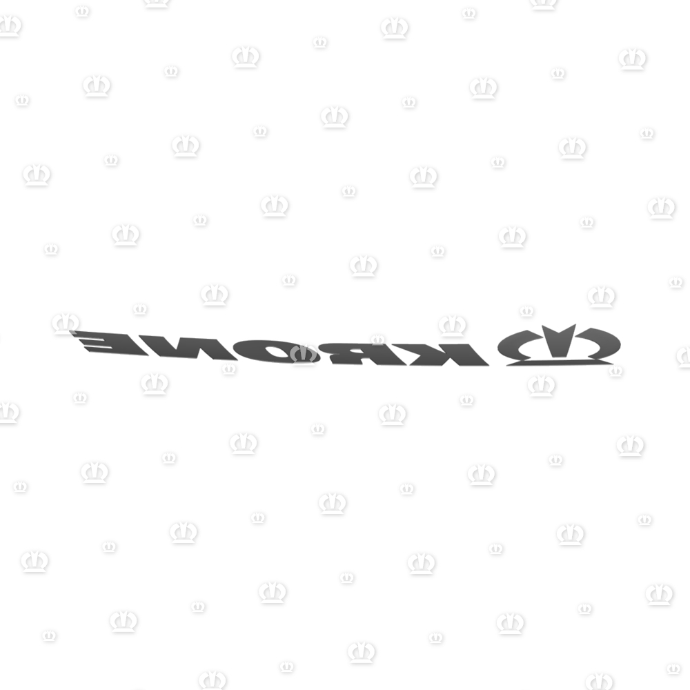Aufkleber "KRONE" beige