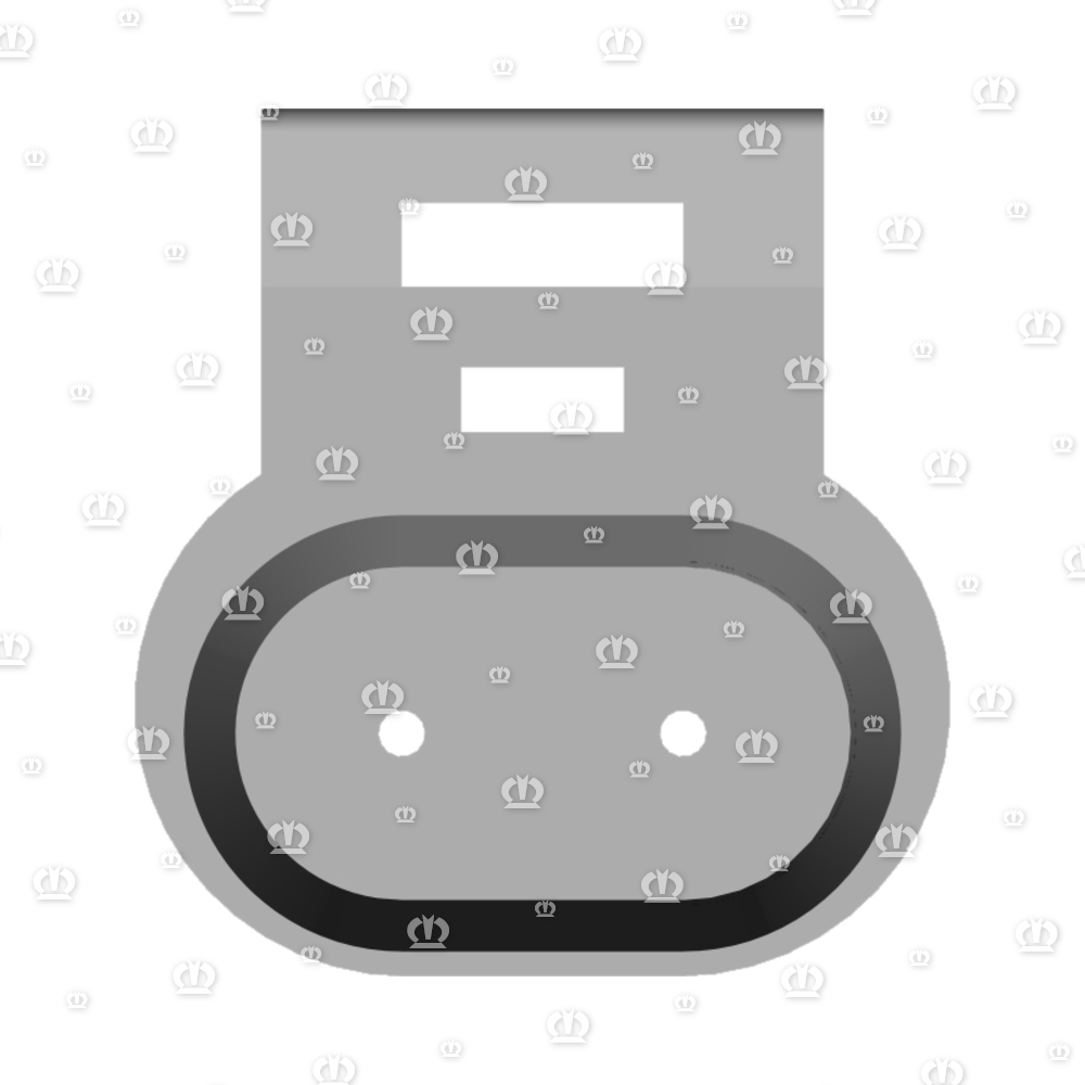 Blindstecker 2-p Bu schwarz
