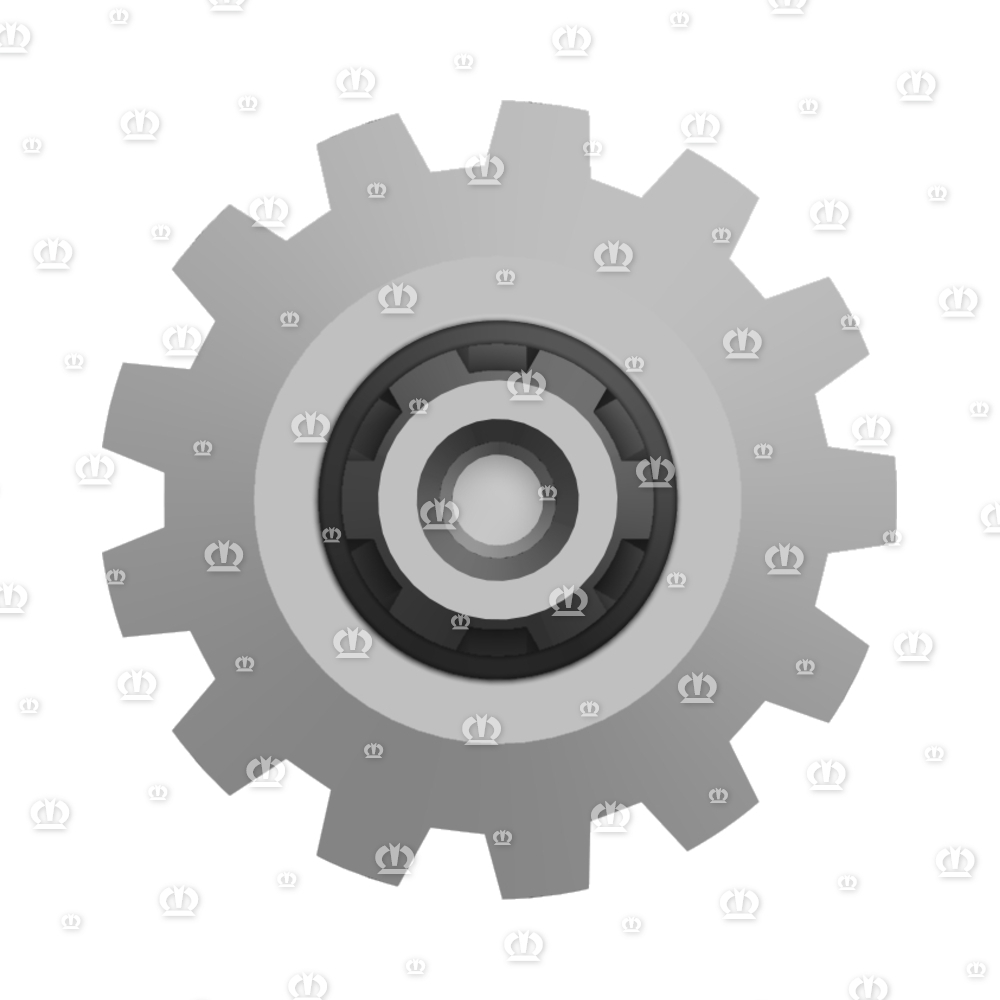 Kegelritzelwelle M=6,500 Z=13