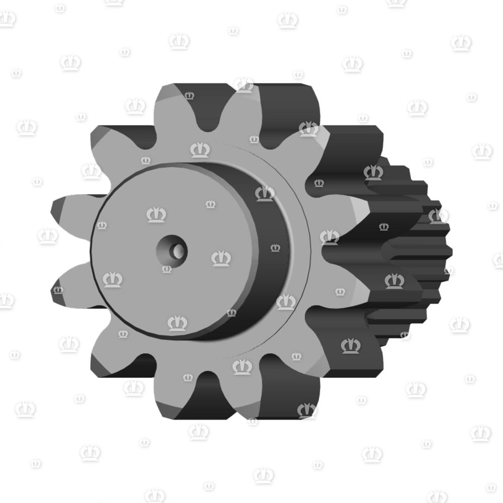 Stirnritzelwelle Z=12