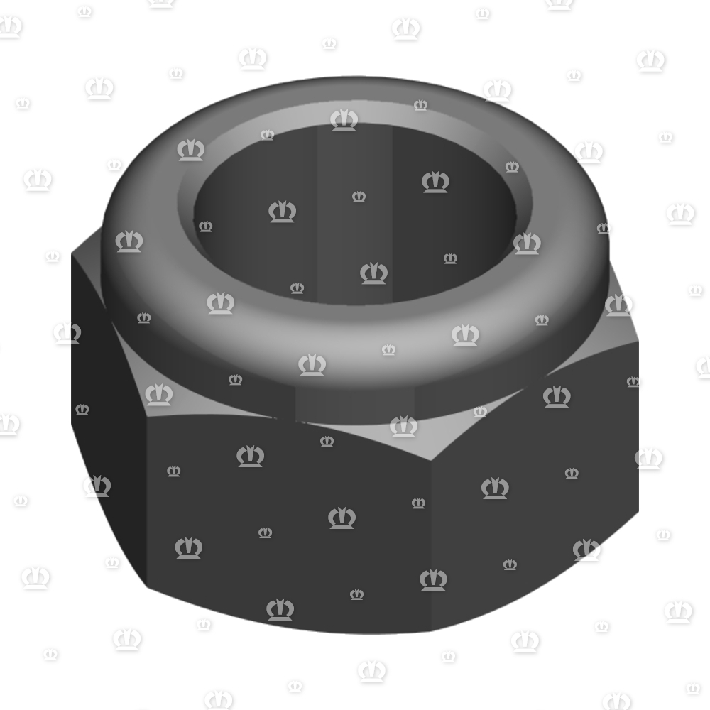 Sicherungsmutter niedr.Form M7 Zn8